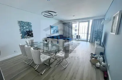 Apartment - 3 Bedrooms - 4 Bathrooms for rent in Al Fattan Marine Tower - Al Fattan Marine Towers - Jumeirah Beach Residence - Dubai