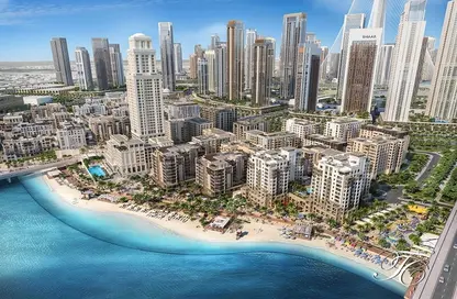 شقة - غرفة نوم - 1 حمام للايجار في A كريك سايد 18 - حدائق الإمارات 1 - ميناء خور دبي (ذا لاجونز) - دبي