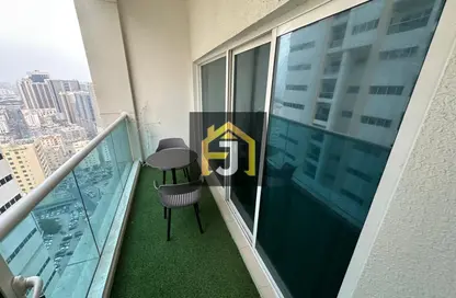 Apartment - 2 Bedrooms - 3 Bathrooms for sale in Ajman One Towers - Al Sawan - Ajman