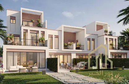 Townhouse - 5 Bedrooms - 4 Bathrooms for sale in Costa Brava at DAMAC Lagoons - Damac Lagoons - Dubai