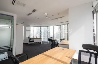 Office Space - Studio - 1 Bathroom for rent in The Binary Tower - Business Bay - Dubai