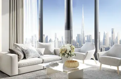 Apartment - 1 Bedroom - 1 Bathroom for sale in The Crest Tower B - Sobha Hartland - Mohammed Bin Rashid City - Dubai