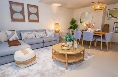 Duplex - 2 Bedrooms - 3 Bathrooms for rent in Pacific Samoa - Pacific - Al Marjan Island - Ras Al Khaimah