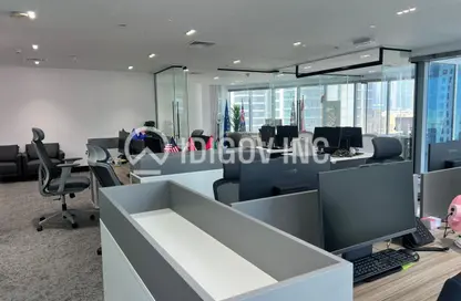 Office Space - Studio - 1 Bathroom for rent in Opal Tower - Business Bay - Dubai