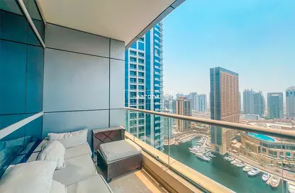 Apartment - 3 Bedrooms - 3 Bathrooms for rent in Bay Central West - Bay Central - Dubai Marina - Dubai