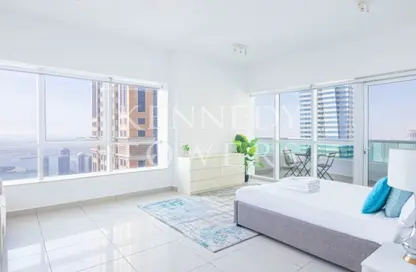 Apartment - 3 Bedrooms - 3 Bathrooms for rent in Marina Pinnacle - Dubai Marina - Dubai