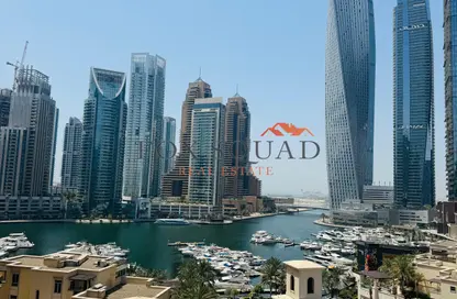 Apartment - 1 Bedroom - 2 Bathrooms for rent in Al Mesk Tower - Emaar 6 Towers - Dubai Marina - Dubai
