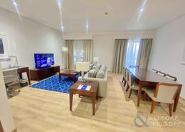 Living / Dining Room image for: Apartment - 2 bedrooms - 3 bathrooms for rent in Delta Hotels By Marriott Jumeirah Beach - Jumeirah Beach Residence - Dubai, Image 1