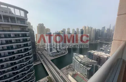 Apartment - 3 Bedrooms - 5 Bathrooms for rent in Zumurud Tower - Dubai Marina - Dubai
