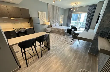 Apartment - Studio - 1 Bathroom for rent in AG Tower - Business Bay - Dubai