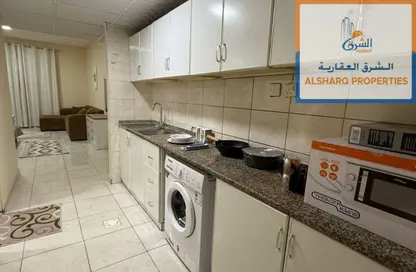 Apartment - Studio - 1 Bathroom for rent in Al Naemiya Tower 2 - Al Naemiya Towers - Al Nuaimiya - Ajman