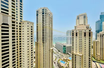 Apartment - 2 Bedrooms - 3 Bathrooms for rent in Rimal 1 - Rimal - Jumeirah Beach Residence - Dubai