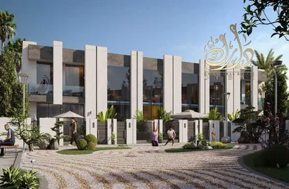 Outdoor Building image for: Townhouse - 2 Bedrooms - 3 Bathrooms for sale in Reportage Village 1 - Dubai Land - Dubai, Image 1