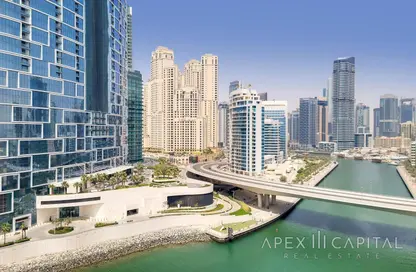 شقة - 2 غرف نوم - 2 حمامات للايجار في 5242 تاور 1 - 5242 - دبي مارينا - دبي