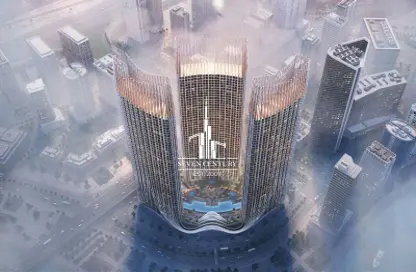 شقة - غرفة نوم - 2 حمامات للبيع في برج بن غاطي سكاي رايز أ - بن غاطي سكاي رايز - الخليج التجاري - دبي