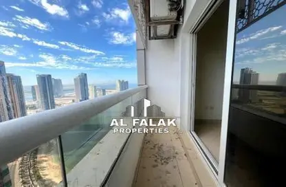شقة - غرفة نوم - 2 حمامات للايجار في برج الممزر - الممزر - الشارقة - الشارقة