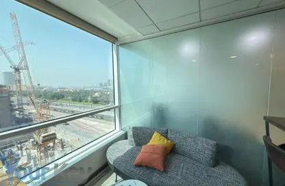 مركز أعمال - استوديو للايجار في برج كونكورد - مدينة دبي للإعلام - دبي