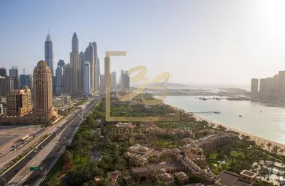 شقة - غرفة نوم - 2 حمامات للبيع في أبراج بالم بيتش 3 - أبراج بالم بيتش - نخلة جميرا - دبي