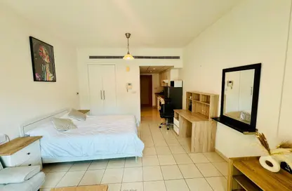 Apartment - Studio - 1 Bathroom for rent in Al Ghozlan 1 - Al Ghozlan - Greens - Dubai