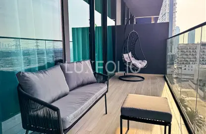 Apartment - 1 Bedroom - 1 Bathroom for rent in Binghatti Corner - Jumeirah Village Circle - Dubai