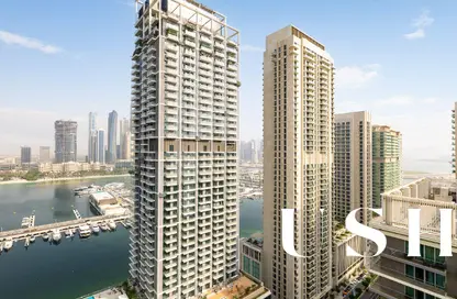 Apartment - 1 Bedroom - 1 Bathroom for rent in Grand Bleu Tower 2 - EMAAR Beachfront - Dubai Harbour - Dubai
