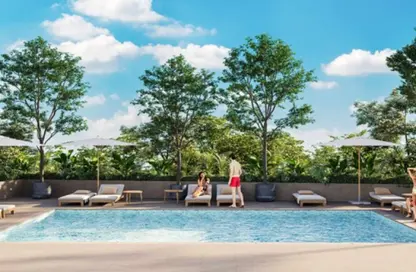 شقة - غرفة نوم - 2 حمامات للبيع في شقق سانتوريني السكنية من لوتراكي - مثلث قرية الجميرا - دبي