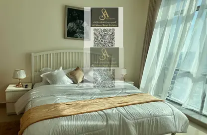 Apartment - 1 Bedroom - 2 Bathrooms for rent in Ajman Corniche Residences - Ajman Corniche Road - Ajman