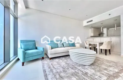 شقة - غرفة نوم - 2 حمامات للايجار في سيفين بالم - نخلة جميرا - دبي