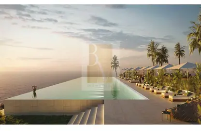 Pool image for: Apartment - 5 Bedrooms - 7 Bathrooms for sale in Bulgari Lighthouse - Jumeirah Bay Island - Jumeirah - Dubai, Image 1