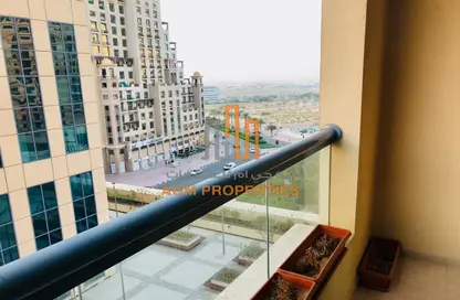 Balcony image for: Apartment - 1 Bathroom for rent in Palace Tower 2 - Palace Towers - Dubai Silicon Oasis - Dubai, Image 1