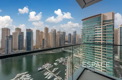 Balcony image for: Apartment - 1 Bedroom - 2 Bathrooms for rent in Vida Residences Dubai Marina - Dubai Marina - Dubai, Image 1