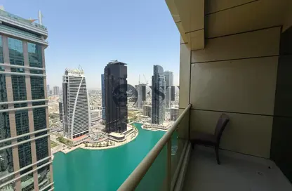 شقة - غرفة نوم - 2 حمامات للايجار في برج ليك سيتي - (JLT) مجمع D - أبراج بحيرة الجميرا - دبي