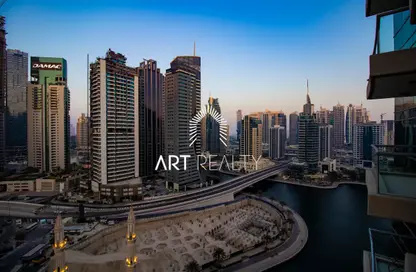Apartment - 1 Bedroom - 1 Bathroom for rent in Blakely Tower - Park Island - Dubai Marina - Dubai