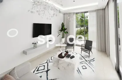 Living Room image for: Townhouse - 2 Bedrooms - 3 Bathrooms for sale in The Magnolias - Yas Acres - Yas Island - Abu Dhabi, Image 1