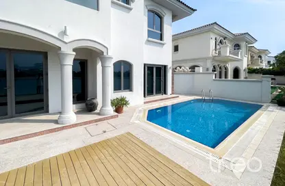 Villa - 4 Bedrooms - 5 Bathrooms for rent in Garden Homes Frond C - Garden Homes - Palm Jumeirah - Dubai