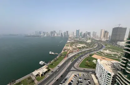 شقة - 2 غرف نوم - 3 حمامات للايجار في برج الياسمين - المجاز 2 - المجاز - الشارقة