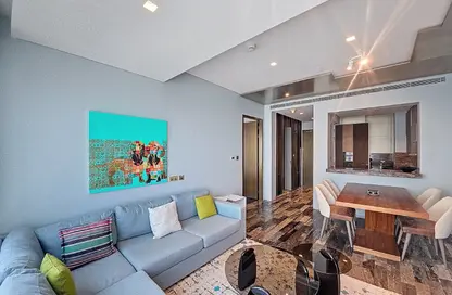Apartment - 1 Bedroom - 2 Bathrooms for rent in Damac Heights - Dubai Marina - Dubai