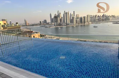 Pool image for: Apartment - 1 Bathroom for sale in Seven Palm - Palm Jumeirah - Dubai, Image 1