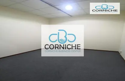Office Space - Studio - 2 Bathrooms for rent in Corniche Road - Abu Dhabi
