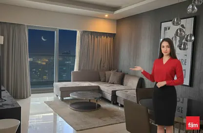 شقة - غرفة نوم - 2 حمامات للايجار في تاور B - داماك تاورز من باراماونت - الخليج التجاري - دبي