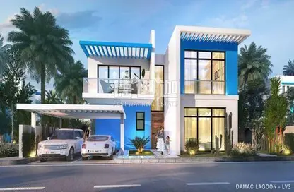 Villa - 6 Bedrooms - 7 Bathrooms for sale in Santorini - Damac Lagoons - Dubai