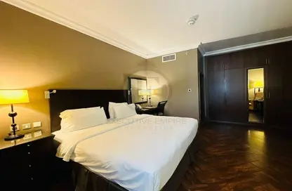 Apartment - Studio - 1 Bathroom for rent in Shining Towers - Al Khalidiya - Abu Dhabi