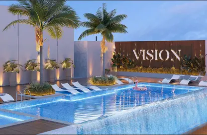 Apartment - 1 Bedroom - 2 Bathrooms for sale in Pearls by Vision - Dubai Silicon Oasis - Dubai