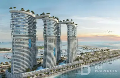 Apartment - 2 Bedrooms - 3 Bathrooms for sale in Tower C - Damac Bay - Dubai Harbour - Dubai