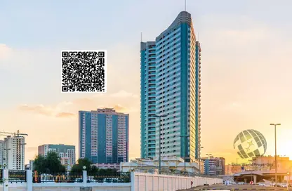 Apartment - 3 Bedrooms - 4 Bathrooms for sale in Conquer Tower - Sheikh Maktoum Bin Rashid Street - Ajman