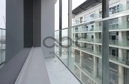 Balcony image for: Apartment - 1 Bathroom for sale in Oasis 1 - Oasis Residences - Masdar City - Abu Dhabi, Image 1