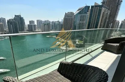Apartment - 2 Bedrooms - 3 Bathrooms for sale in Damac Heights - Dubai Marina - Dubai