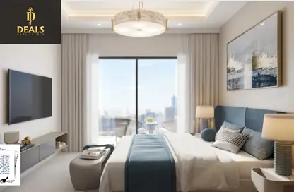 Apartment - 1 Bedroom - 2 Bathrooms for sale in Ajman Pearl Towers - Ajman Downtown - Ajman