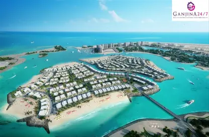 Water View image for: Villa - 4 Bedrooms - 6 Bathrooms for sale in Beach Homes - Falcon Island - Al Hamra Village - Ras Al Khaimah, Image 1