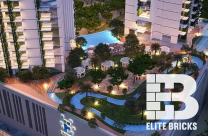 Apartment - Studio - 1 Bathroom for sale in Maimoon Gardens Tower A - Maimoon Gardens by Fakhruddin Properties - Jumeirah Village Circle - Dubai